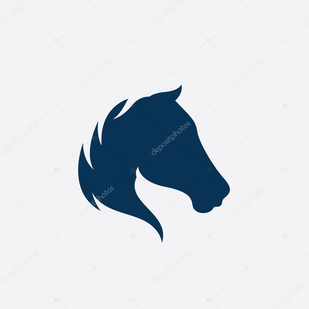 Horse Logo Template Vector illustration design