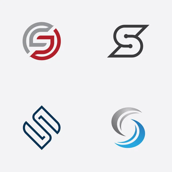 Letter Eerste Logo Design — Stockvector