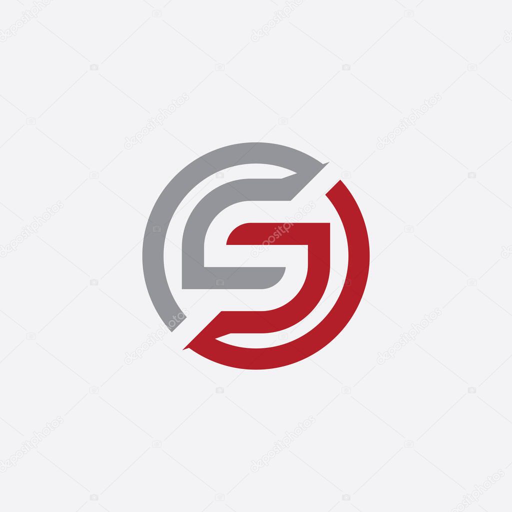 Letter S Initial Logo Design