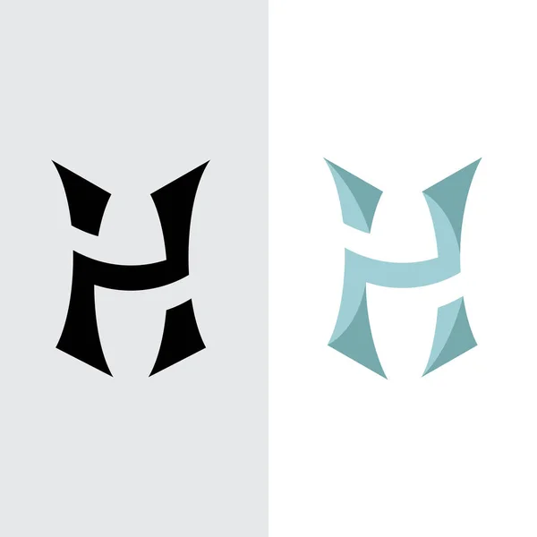Carta Modelo Design Logotipo Monograma — Vetor de Stock