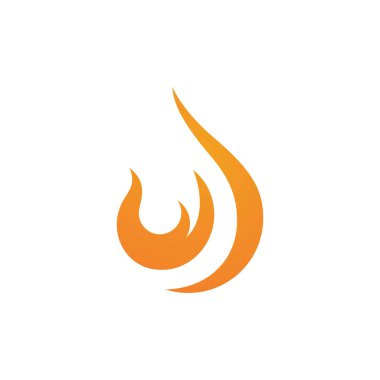 Fire Flame logosu, Ateş logosu logo simgesi simgesi dizayn etti