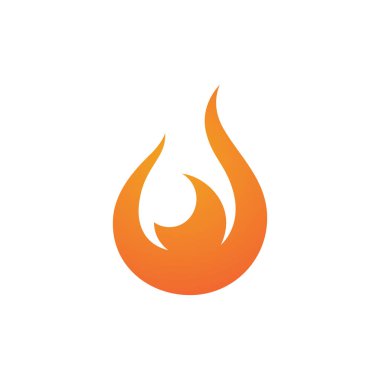 Fire Flame logosu, Ateş logosu logo simgesi simgesi dizayn etti