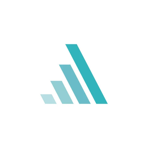 Logo Finanzas Negocios Vector Símbolos — Vector de stock