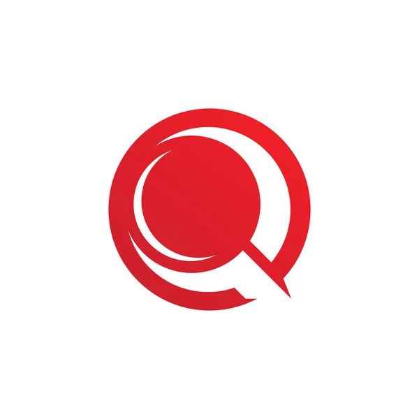 Q字母标识向量模板 — 图库矢量图片