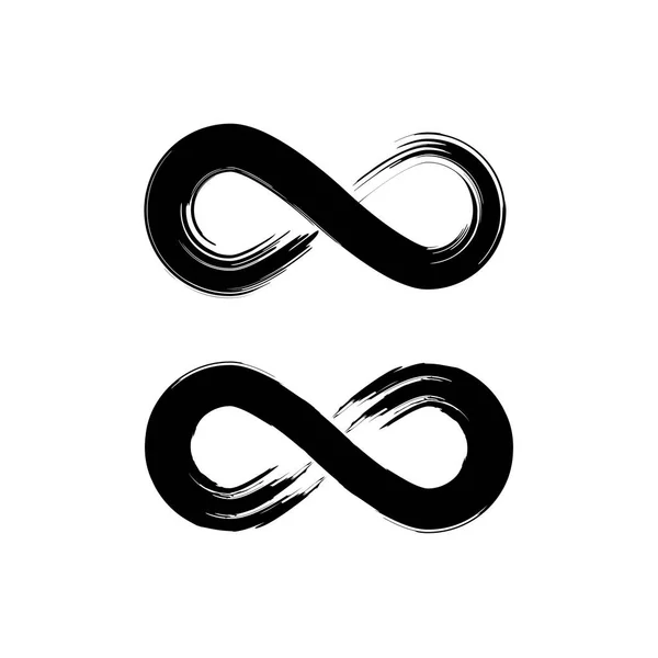 Design Modello Icona Vettoriale Logo Infinity — Vettoriale Stock