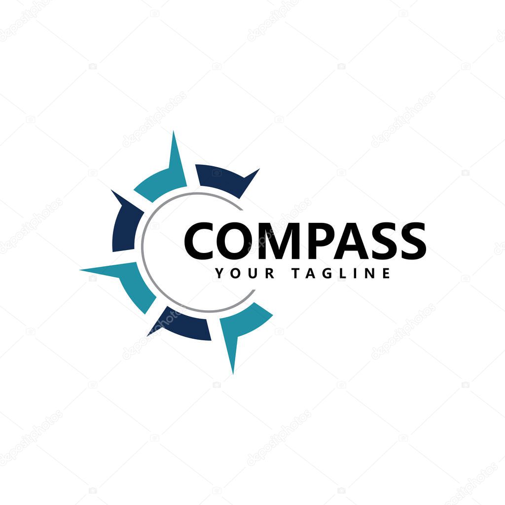 Compass Logo icon vector template design