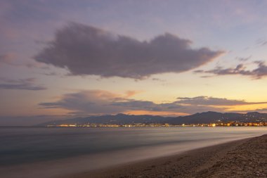 Gün batımında ışık 