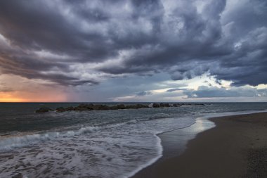 Gün batımında ışık 