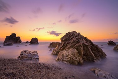 Gün batımında ışık 