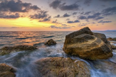 Gün batımında ışık 