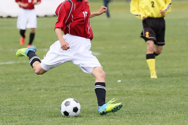 Voetbalwedstrijd in Japan — Stockfoto