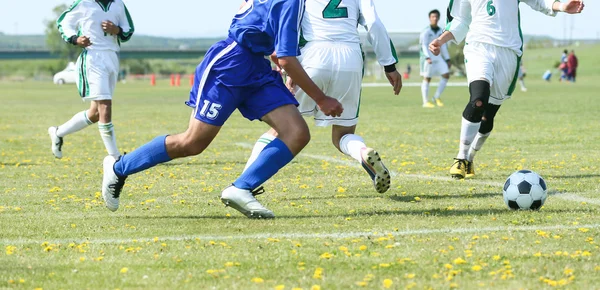 Football player in japan — Stock Photo, Image