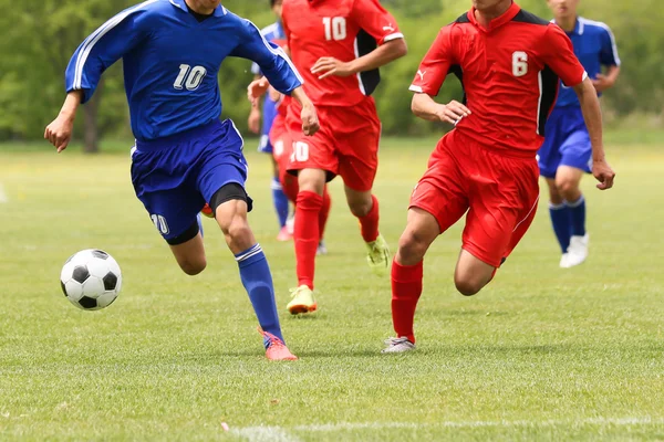 Jogador de futebol no japão — Fotografia de Stock