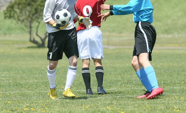 Football player in japan — Stock Photo, Image