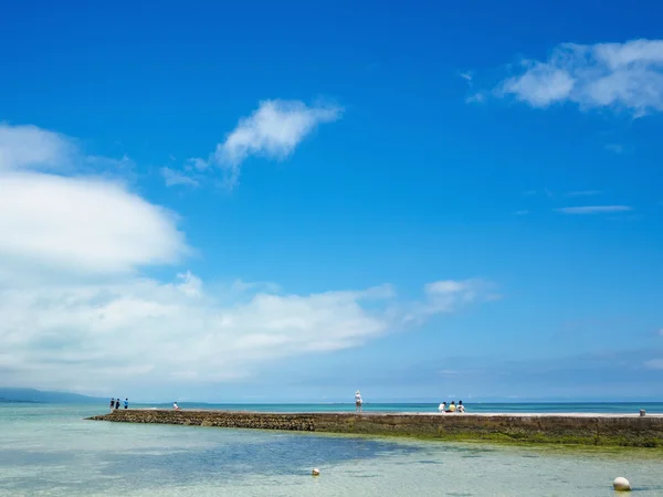 Пляж Окінава влітку — стокове фото