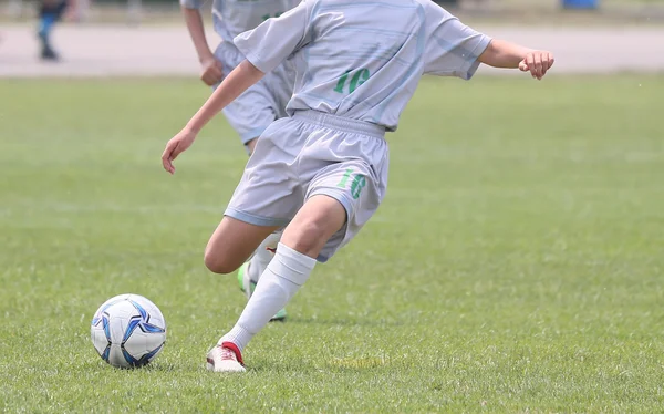 Partido de fútbol en Japón — Foto de Stock