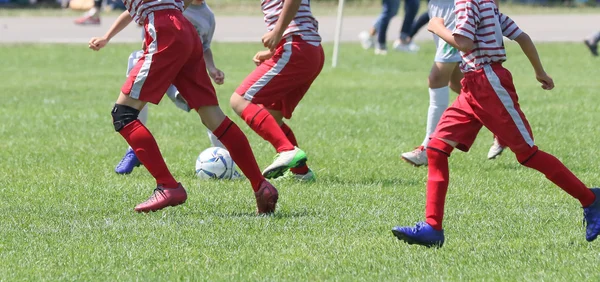 Jogo de futebol no japão — Fotografia de Stock