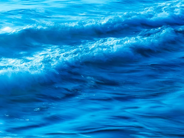Mavi deniz dalga — Stok fotoğraf