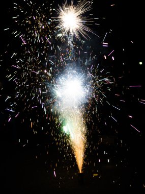 Fireworks uygulamasında yaz gecesi