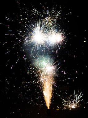 Fireworks uygulamasında yaz gecesi