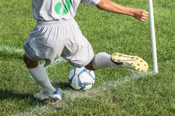 Partido de fútbol en Japón — Foto de Stock