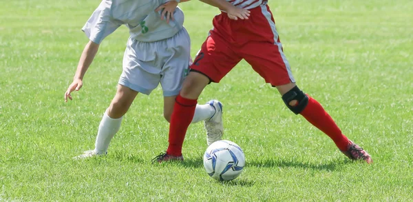 Partido de fútbol en Japón — Foto de Stock