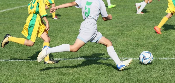 Partido de fútbol en Japón —  Fotos de Stock