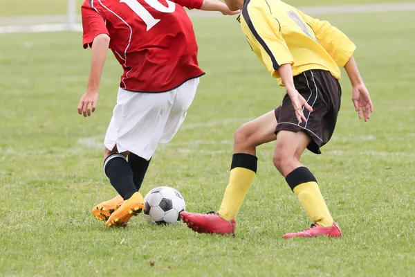 Partido de fútbol en Japón — Foto de Stock