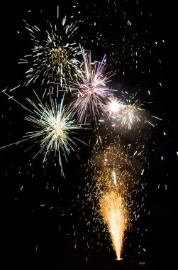 Fireworks uygulamasında yaz gecesi