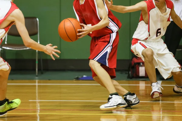 Gra w koszykówkę w Japonii — Zdjęcie stockowe