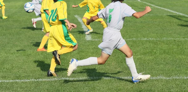 Jogo de futebol no japão — Fotografia de Stock