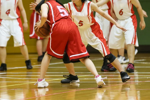 Basketmatch i japan — Stockfoto