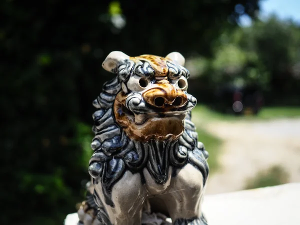 Okinawa statue in japan — Stock Photo, Image