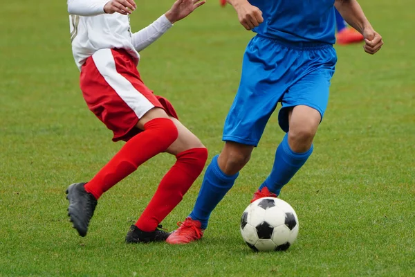 Jogo Futebol Hokkaido Japão — Fotografia de Stock