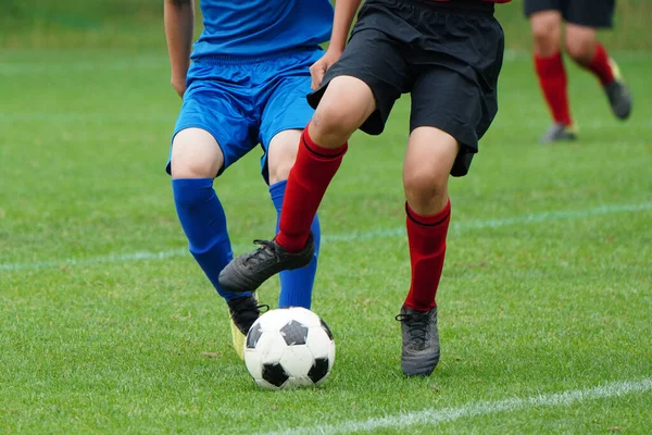 Jogo Futebol Hokkaido Japão — Fotografia de Stock