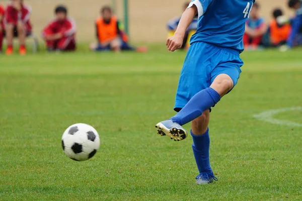 Partita Calcio Giappone Hokkaido — Foto Stock