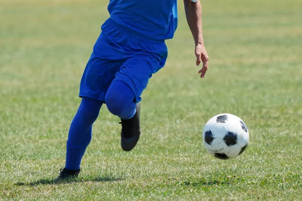 Jogo Futebol Hokkaido Japão — Fotografia de Stock