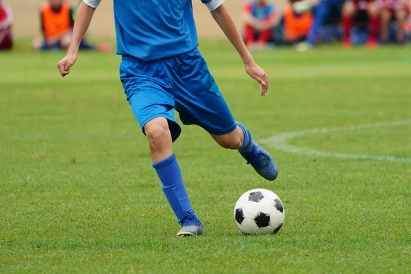 Futball Játék Hokkaido Japan — Stock Fotó