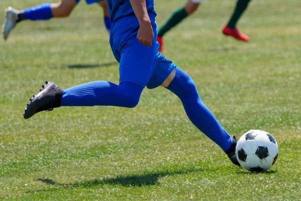 Fußballspiel Hokkaido Japan — Stockfoto