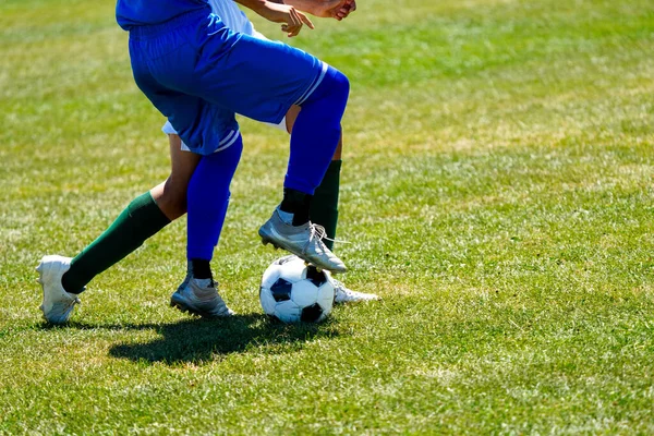 Jogo Futebol Hokkaido Japão — Fotografia de Stock