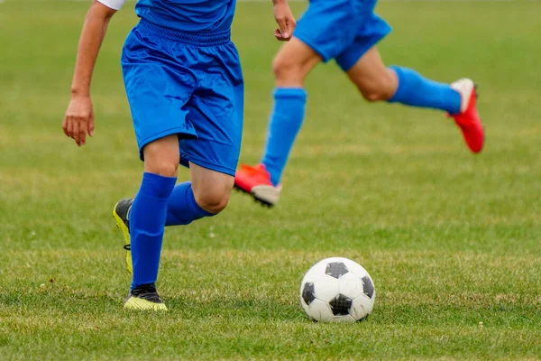 Voetbalwedstrijd Hokkaido Japan — Stockfoto