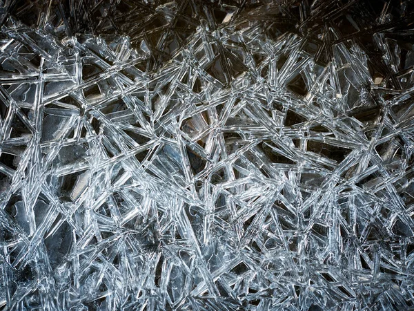 Rio Congelado Inverno Hokkaido — Fotografia de Stock