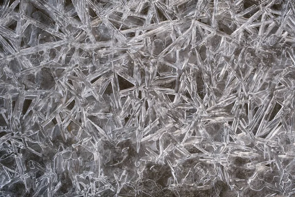 Frozen River Winter Hokkaido — Stock Photo, Image