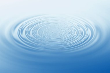 Arka plan için su üzerinde halka