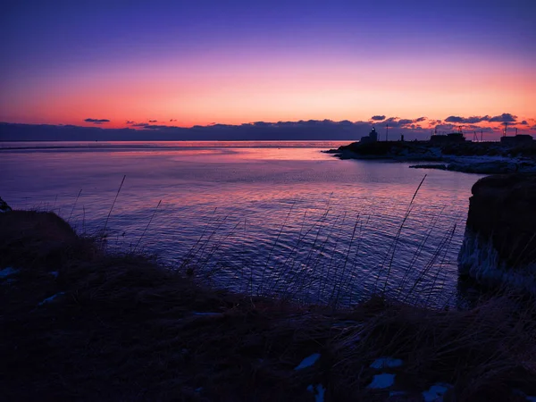 Cape Nosappu Hokkaido Iarnă — Fotografie, imagine de stoc