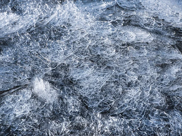 Hokkaido Lake Ice Winter — Stock Fotó