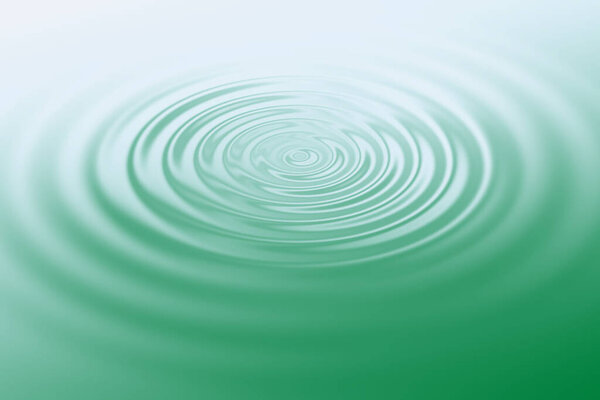 ring on the water for background