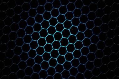 Arkaplan dokusu için bal peteği yapısı