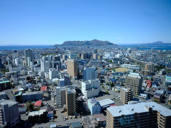 Hakodate Sett Utifrån Goryokaku Tower — Stockfoto