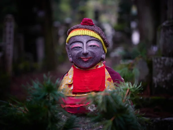 Jizo Bodhisattva Bosque Japón — Foto de Stock